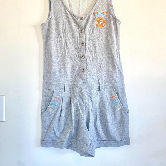 LE COQ SPORTIF GOLF COLLECTION SIZE SMALL ROMPER ONESIE GREY - Picture 2 of 8